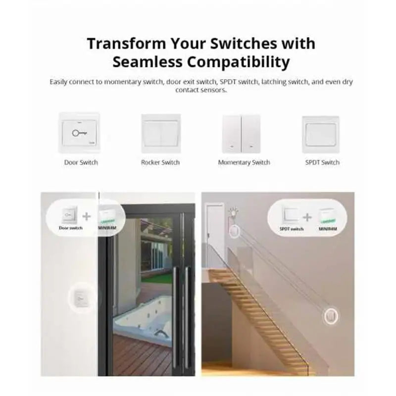 SONOFF MINIR4M Matter MINIR4 Wifi Smart Switch