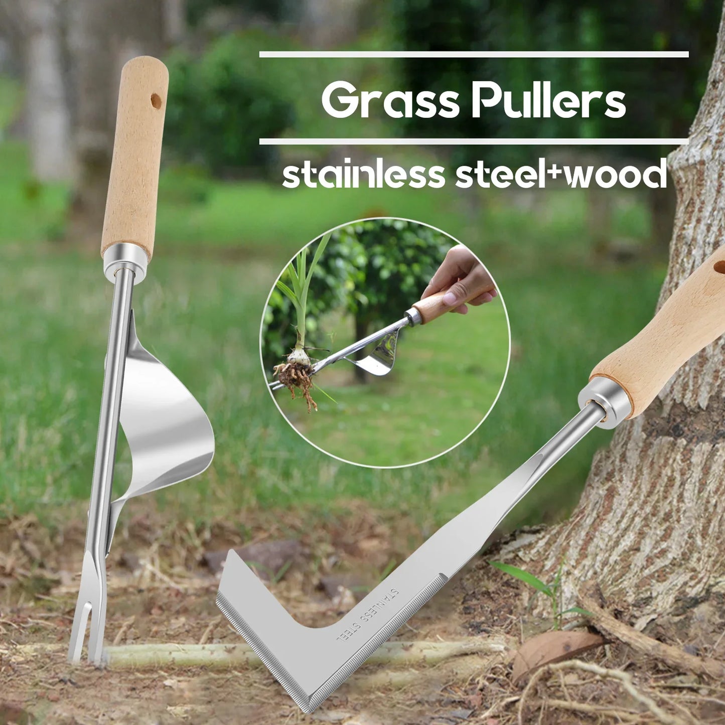 Crack Weeder Stainless Steel Weed Puller