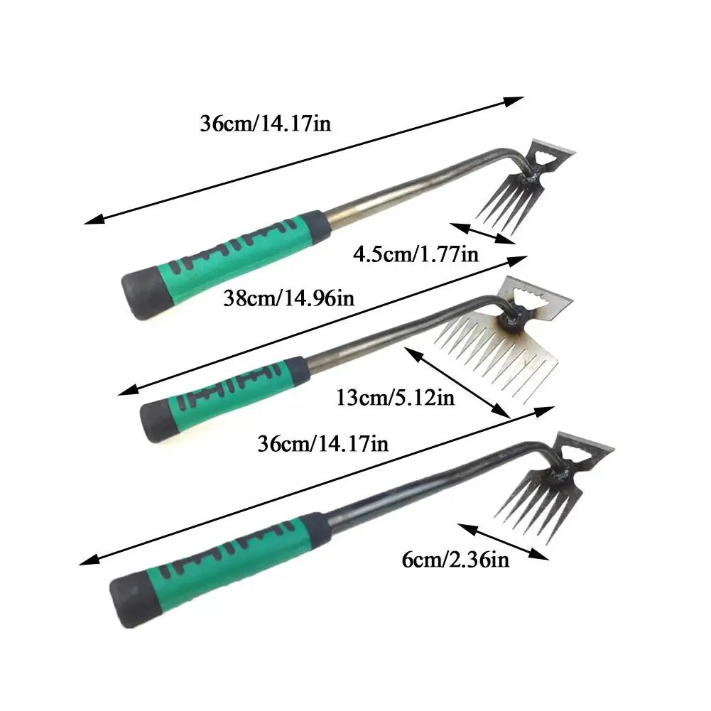 Manual Garden Weeding Rake