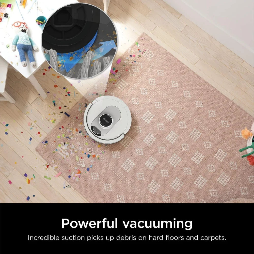 Voice Control Robot Vacuum with Matrix Clean Navigation