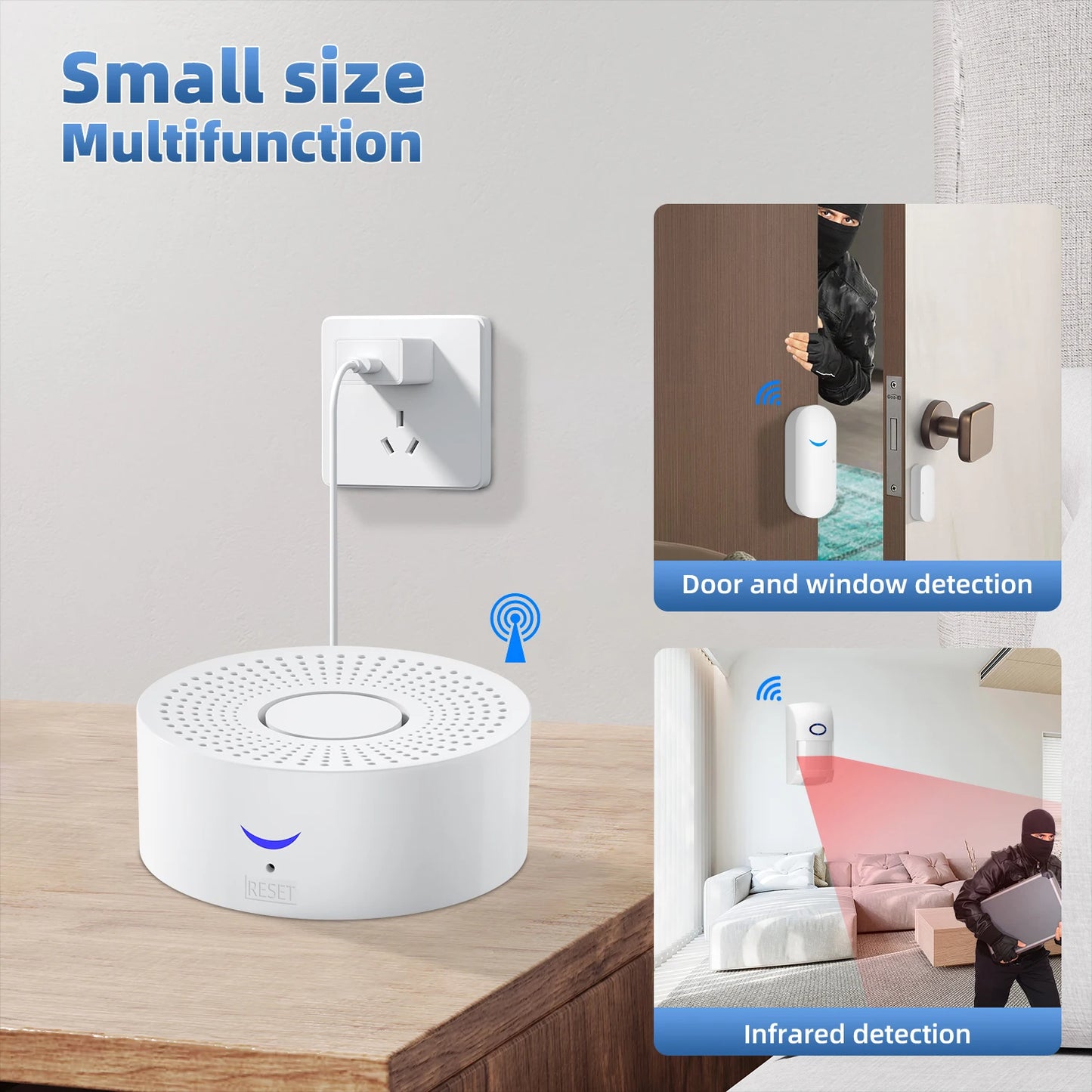 Wireless WiFi Smart Home Automation Security Alarm System